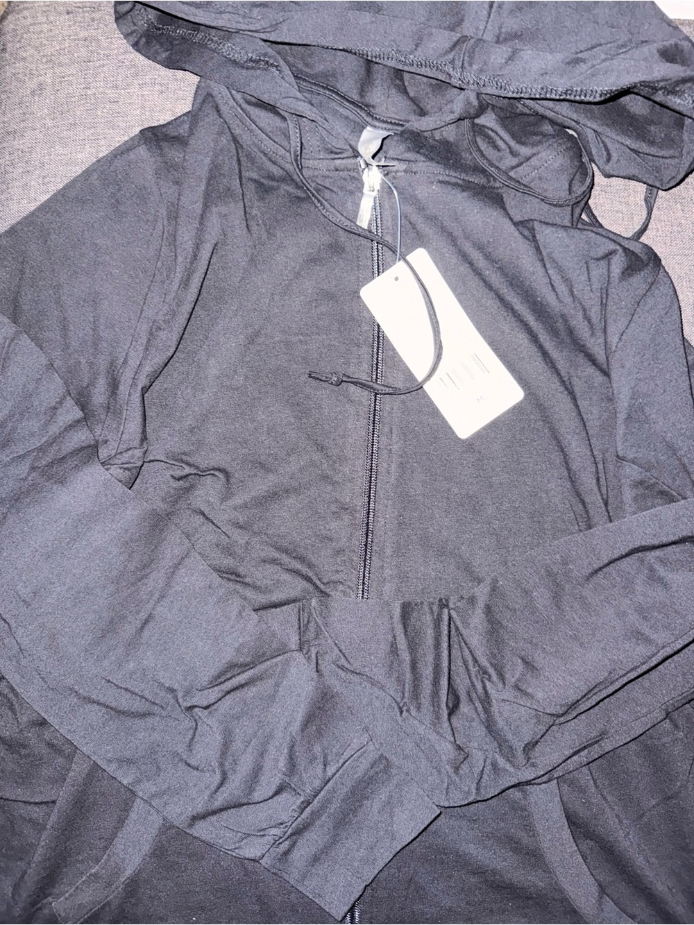 NEW zip up hoodie womens size M